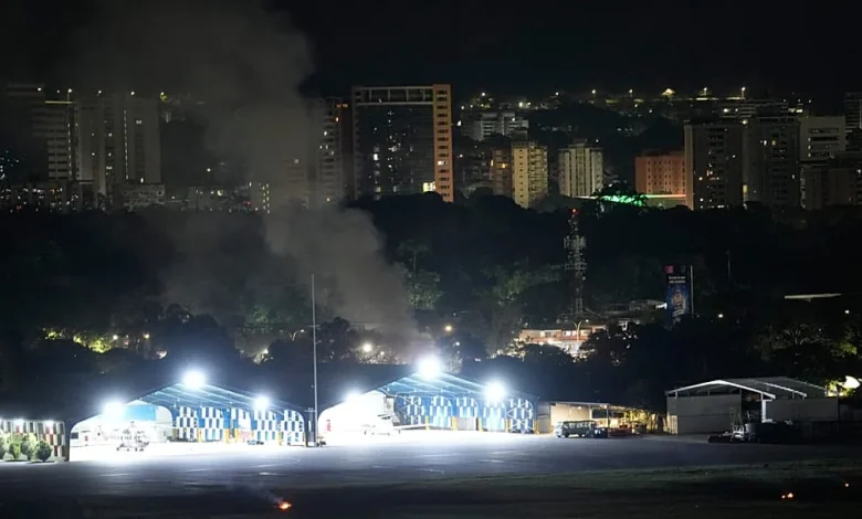 At least seven explosions and low-flying aircraft heard in Venezuelan capital Caracas