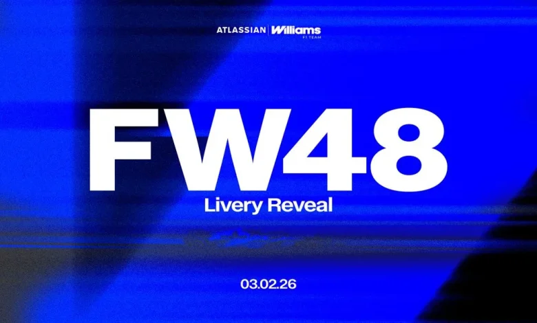 Atlassian Williams F1 Team to launch FW48 livery on 3rd February - Atlassian Williams F1 Team