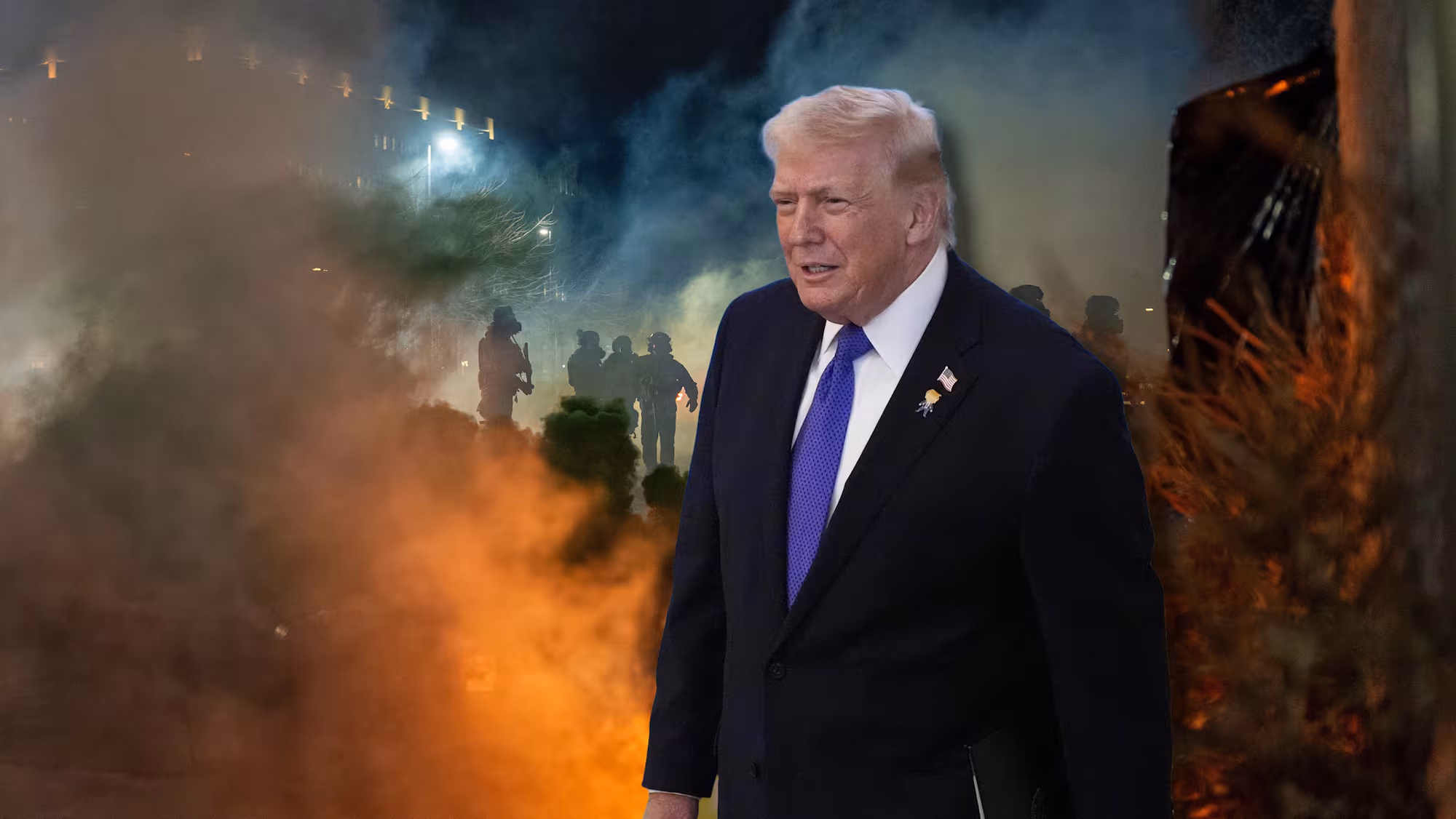 Aufstände in Minnesota: Trump kündigt «Tag der Abrechnung» an