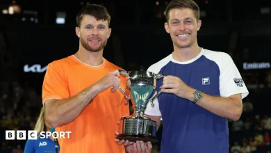Australian Open 2026: GB's Neal Skupski and Christian Harrison win men's doubles title