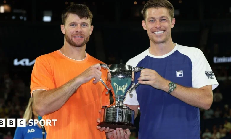 Australian Open 2026: GB's Neal Skupski and Christian Harrison win men's doubles title