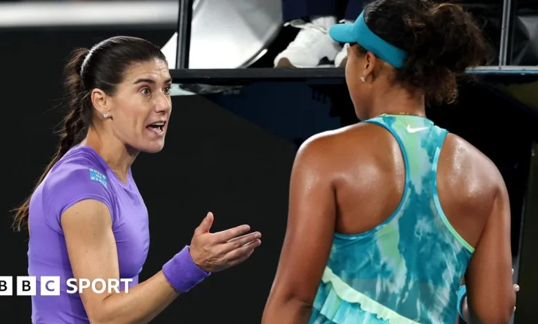Australian Open 2026: Naomi Osaka and Sorana Cirstea have awkward handshake after Osaka's second-round win