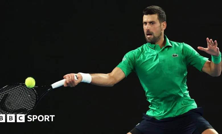 Australian Open 2026: Novak Djokovic into last eight as Jakub Mensik withdraws with injury