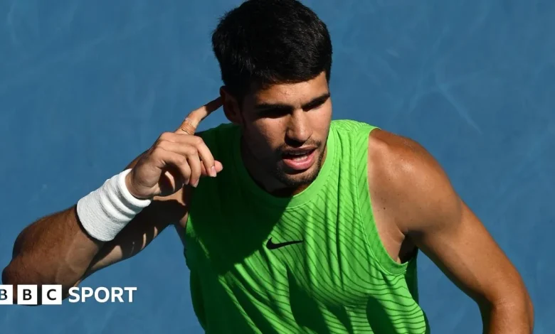 Australian Open 2026 results: Carlos Alcaraz enjoys serve improvement as he reaches quarter-final