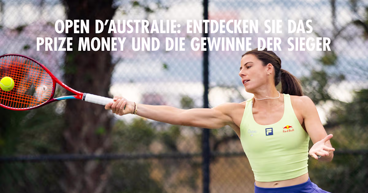 Australian Open: Entdecken Sie das Prize Money und die Gewinne der Sieger