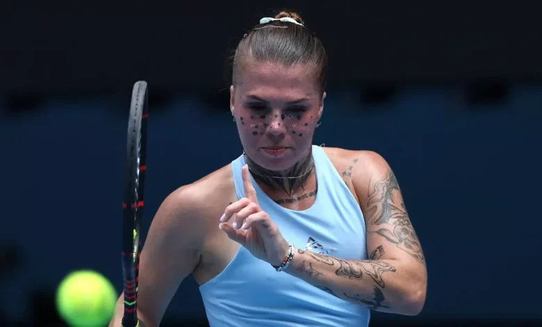 Australian Open star wears heartbreaking T-shirt to press conference - 'Can't talk here'