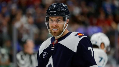 Avalanche’s Devon Toews out against Panthers with injury