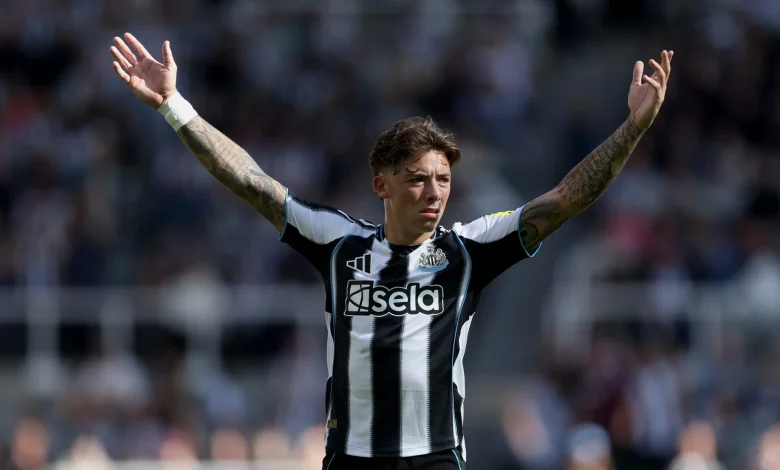 BBC bizarrely use Harrison Ashby in Match of the Day graphic despite never playing for Newcastle