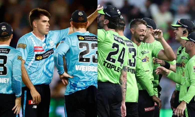 BBL 2025-26: Match 29, HEA vs THU Match Prediction – Who will win today’s BBL match between Brisbane Heat vs Sydney Thunder?