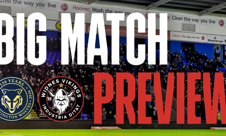 BIG MATCH PREVIEW: WARRINGTON WOLVES (PRE-SEASON)