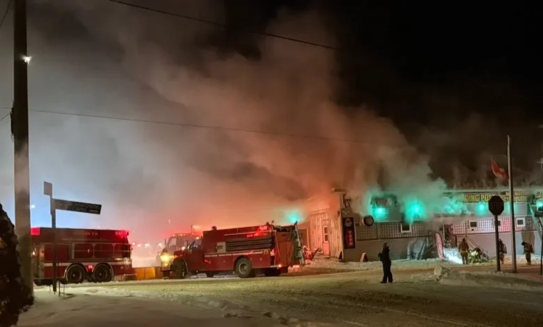 BREAKING: Fire crews on scene at former Douglas Tavern