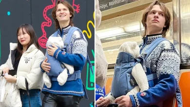 'Baby Driver' Star Ansel Elgort Trades Getaway Car for Subway in 1st Pics With Baby