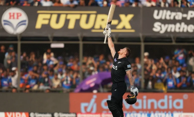 Back at No.5, Glenn Phillips punishes India with 83-ball hundred in Indore