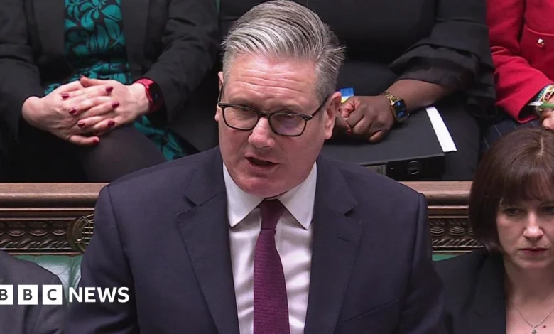 Badenoch presses Starmer on Chagos deal at Prime Minister's Questions