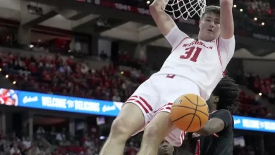 Badgers starting center is questionable for Thursday vs. Penn State