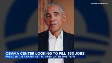 Barack Obama invites Chicagoans to apply for jobs at Presidential Center