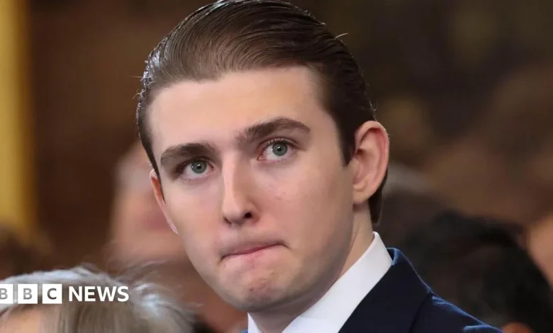 Barron Trump called UK police after seeing woman 'beat up', court hears