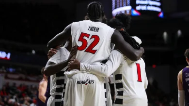 Bearcats Open Big 12 Play against No. 8 Houston Saturday Afternoon