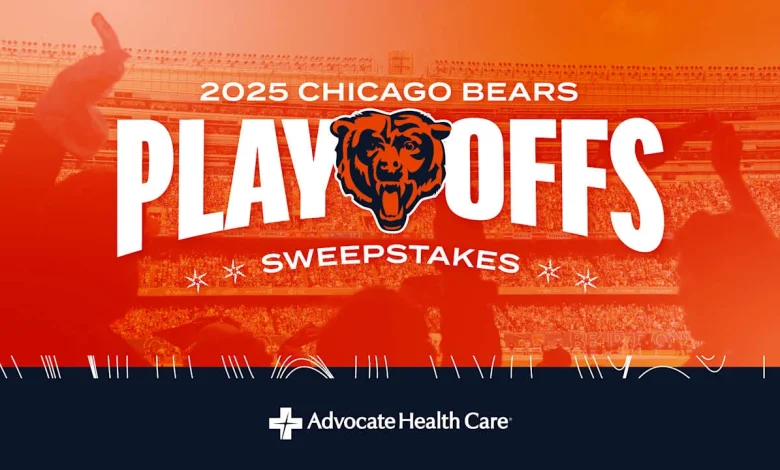 Bears Playoff Divisional Round Sweepstakes by Advocate Health Care giving fans chance to win tickets to game vs. Rams