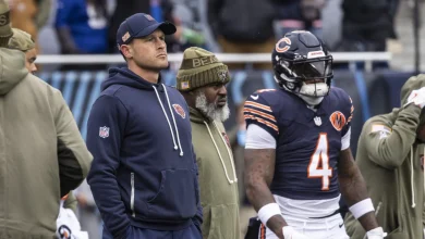 Bears RBs coach Eric Bieniemy off to Chiefs, DBs coach Al Harris talks to Packers