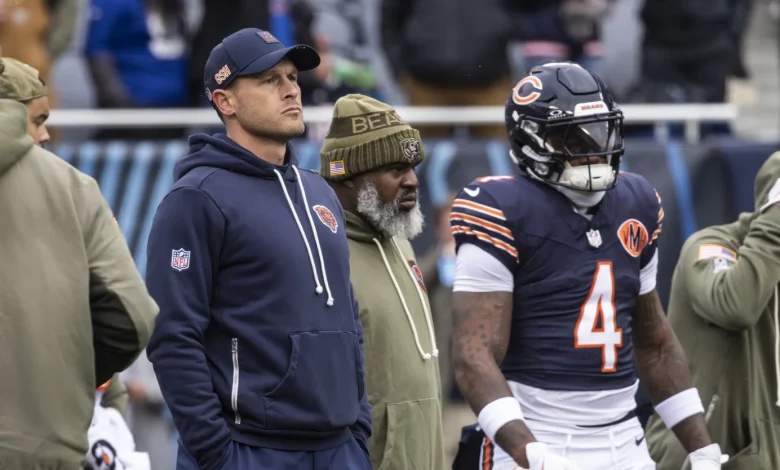 Bears RBs coach Eric Bieniemy off to Chiefs, DBs coach Al Harris talks to Packers