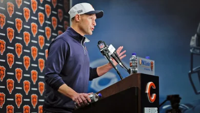 Bears coach Ben Johnson focused on 2026 after memorable first season