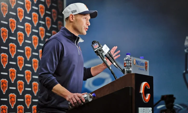 Bears coach Ben Johnson focused on 2026 after memorable first season