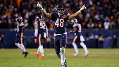 Bears defense surges in second half to fuel historic comeback victory