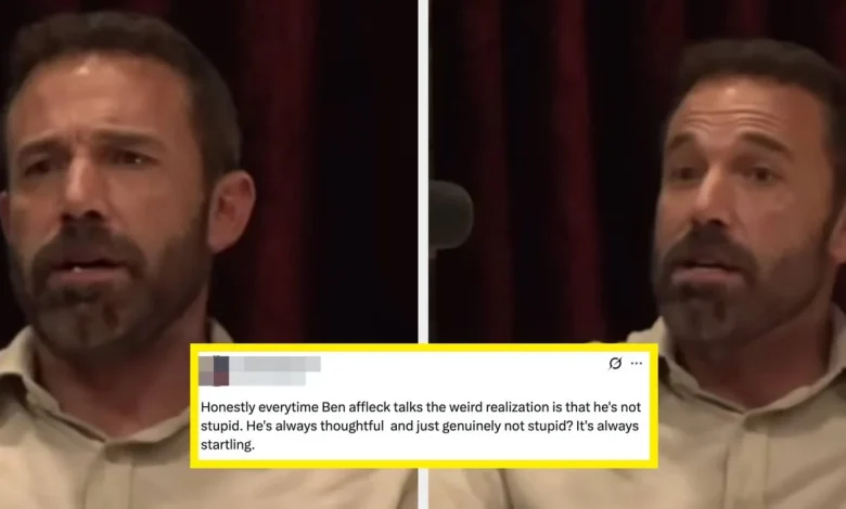 Ben Affleck On AI In Hollywood: Reactions