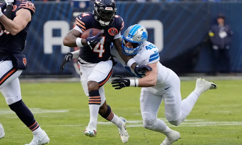 Ben Johnson not surprised by Bears RB D'Andre Swift's success in 2025