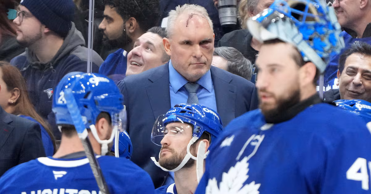 Berube shows frustration as Maple Leafs’ losing streak hits five games