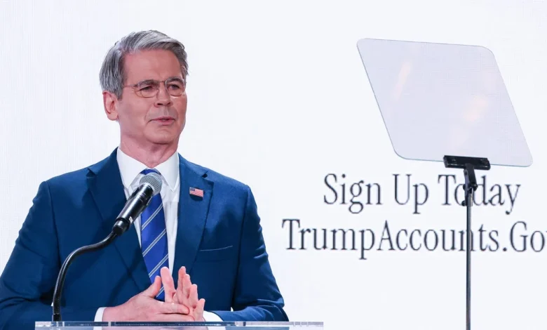 Bessent touts Trump Accounts as rainy day fund and slams critics as "out of touch"