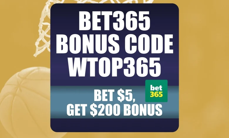 Bet365 Bonus Code WTOP365: Claim $200 Bonus for Warriors-Timberwolves, NBA Games