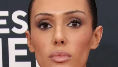 Bianca Censori Wears Mesh Tights & A Bodysuit For Movie Date With Kanye