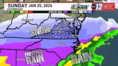 Big-time snow expected in the ABC13 area this weekend
