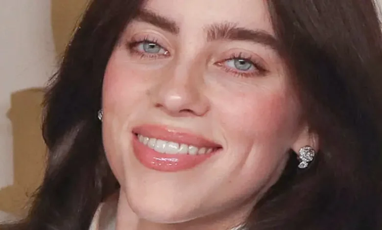 Billie Eilish Highlights Her Large 'Hooters' In Plunging Braless Top