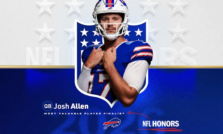Bills quarterback Josh Allen named finalist for AP 2025 NFL MVP