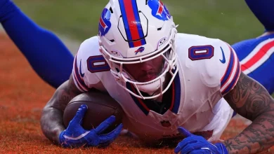 Bills receiver Coleman draws attention in aftermath of McDermott's firing