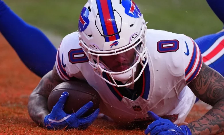 Bills receiver Coleman draws attention in aftermath of McDermott's firing
