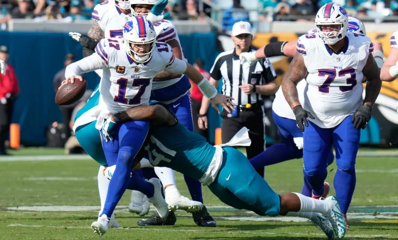 Bills vs Jaguars: Josh Allen overcomes injury to secure playoff win