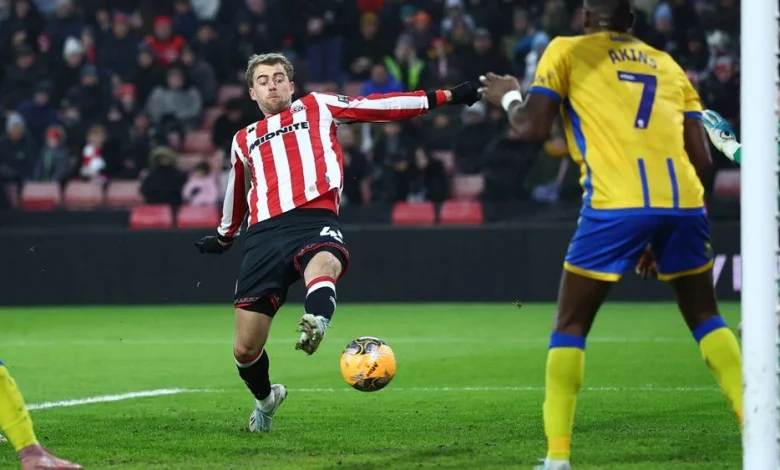 Blades v Mansfield - confirmed teams