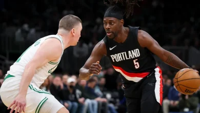 Blazers Have No Luck Against Celtics in Boston