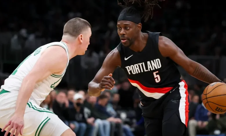 Blazers Have No Luck Against Celtics in Boston