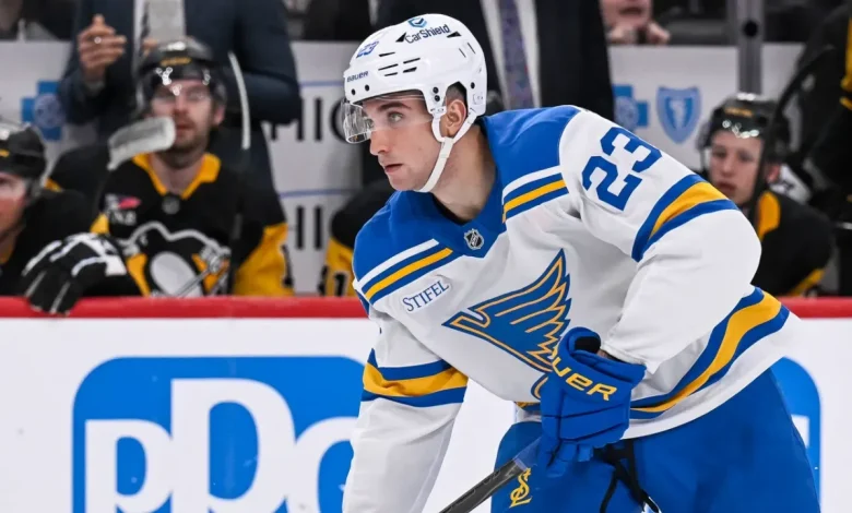 Blues beginning to regret trade with Canadiens as Logan Mailloux's struggles mount