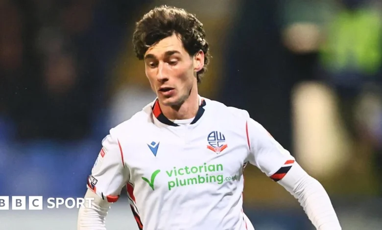 Bolton Wanderers midfielder Joel Randall joins Blackpool on loan