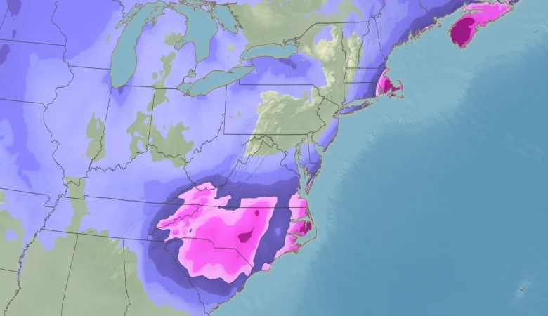 Bomb cyclone will bring heavy snow and hurricane-force winds to the Southeast. Coastal New England could be in its path, too