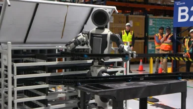 Boston Dynamics' AI-powered humanoid robot is learning to work in a factory
