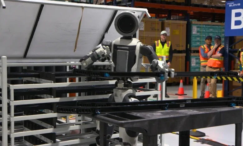 Boston Dynamics' AI-powered humanoid robot is learning to work in a factory