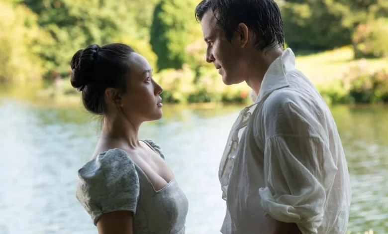 'Bridgerton' Season 4 Boss on Benedict's Bisexuality and That Stairwell Scene