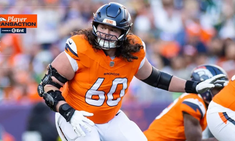 Broncos activate C Luke Wattenberg from IR, place QB Bo Nix on IR